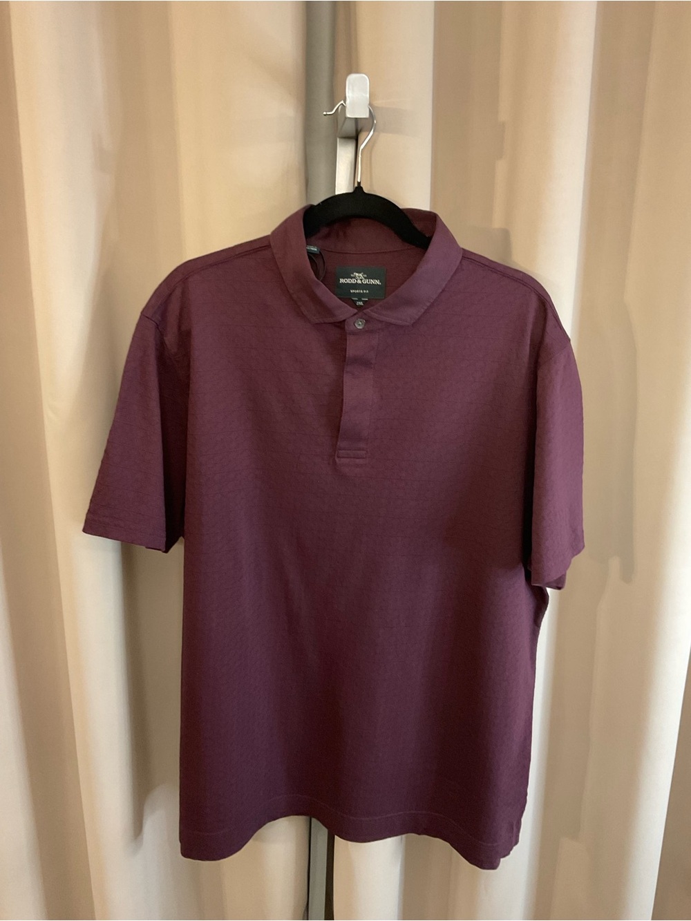 Rodd & Gunn Men's Plum Short-Sleeve Polo